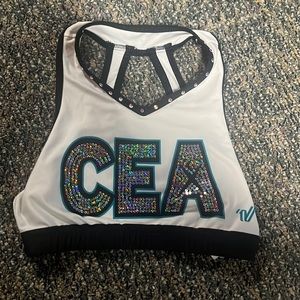 cheer extreme sports bra